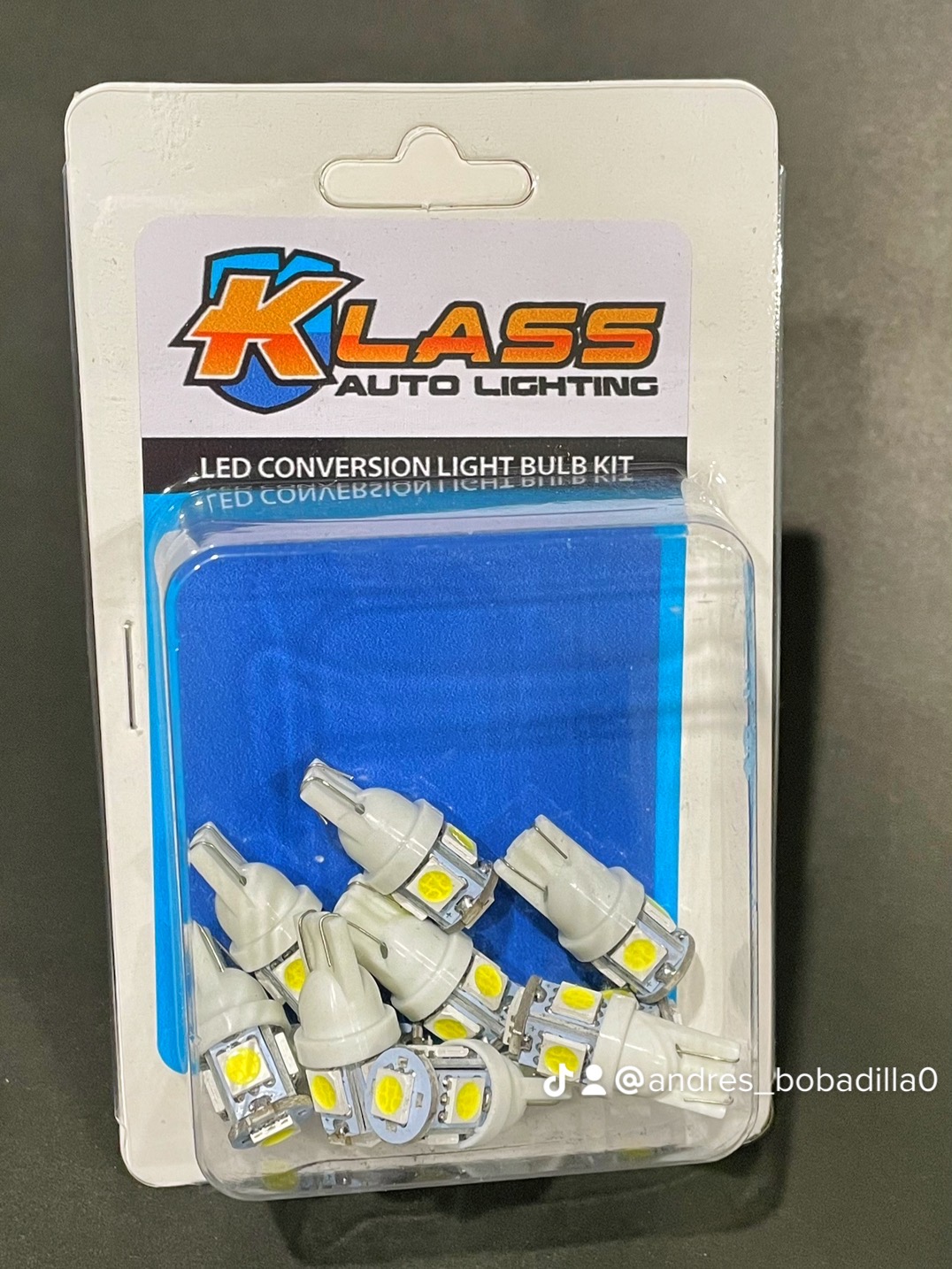thumbnail image 2 of Alla Lighting 10-Pack 194 LED Bulbs 6000K White | T10 W5W Wedge Parking Light Bulbs 2 of 9