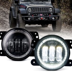 4-inch LED Halo Fog Light