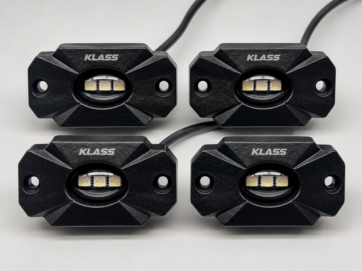 (KLASS) 4 RGB Rock Light Kit — (Model: ORL020) - Image 4
