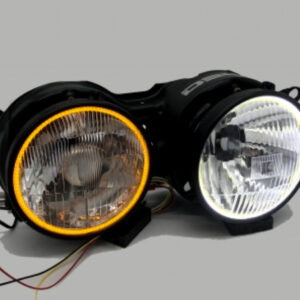 DELTA CLASSIC 5-3/4" SWITCHBACK HALO LED HEADLIGHT KIT (HIGH & LOW BEAM) PART # 01-1139-LBIO