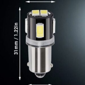 BA9S LED Bulbs WHITE