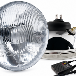 UNIVERSAL CLASSIC 7 INCH H.I.D. HEADLIGHT KIT WITH DAYTIME RUNNING LIGHT PART # 01-1189-HID2