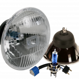 DELTA CLASSIC 5-3/4" HIGH BEAM XENON HEADLIGHT KIT PART# 01-1129-50X