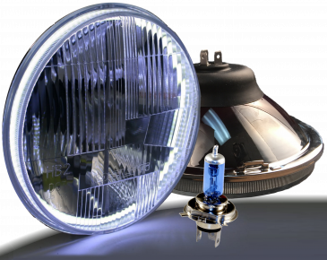 Deltas Classic 7" Universal Hi/Lo Halo Xenon Headlight Kit PART#-01-1149-50XH