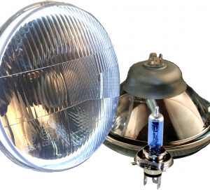 DELTA 7" XENON HALO HEADLIGHT KIT (PAIR) PART# 01-1179-50XH