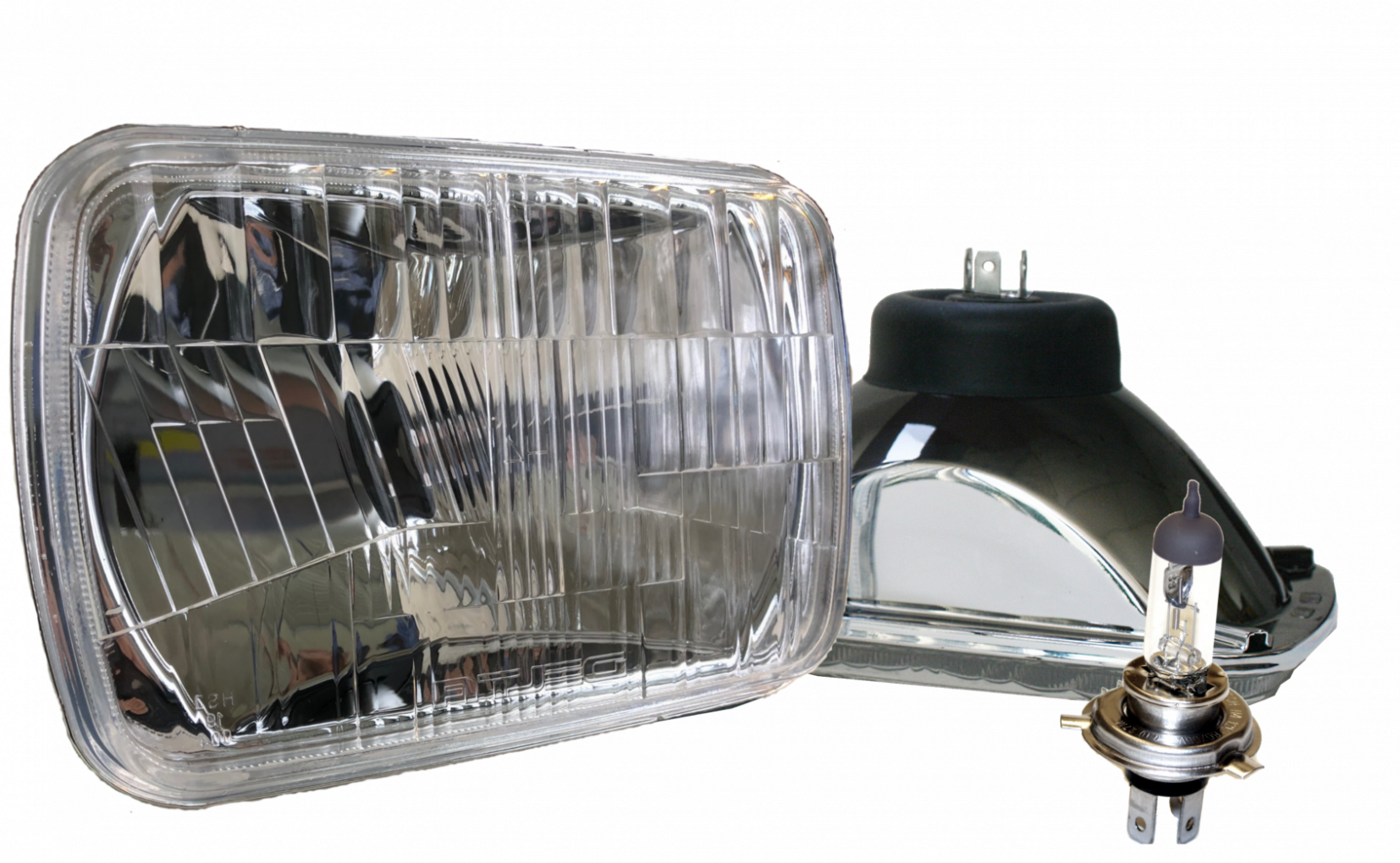 RECTANGULAR (5" X 7") HALOGEN HEADLIGHT KIT PART # 01-1249-50