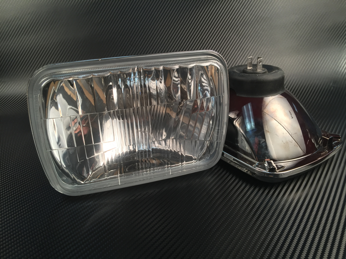 RECTANGULAR (5" X 7") HALOGEN HEADLIGHT KIT PART # 01-1249-50 - Image 2
